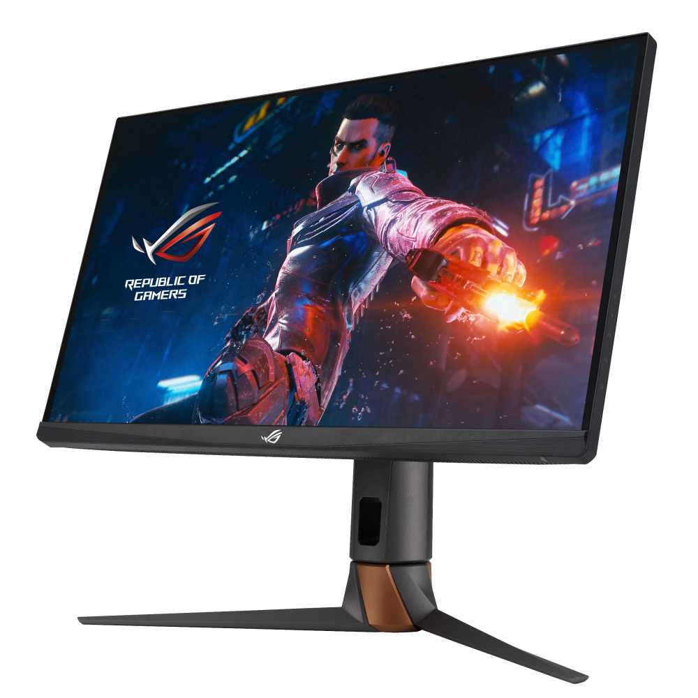 华硕ASUS ROG Swift 360Hz PG27AQN，采用熊猫体育全新可支持ULMB2技术的高阶电竞显示器，为电竞玩家打造突破以往的急速游戏体验。（图片来源：ASUS提供）